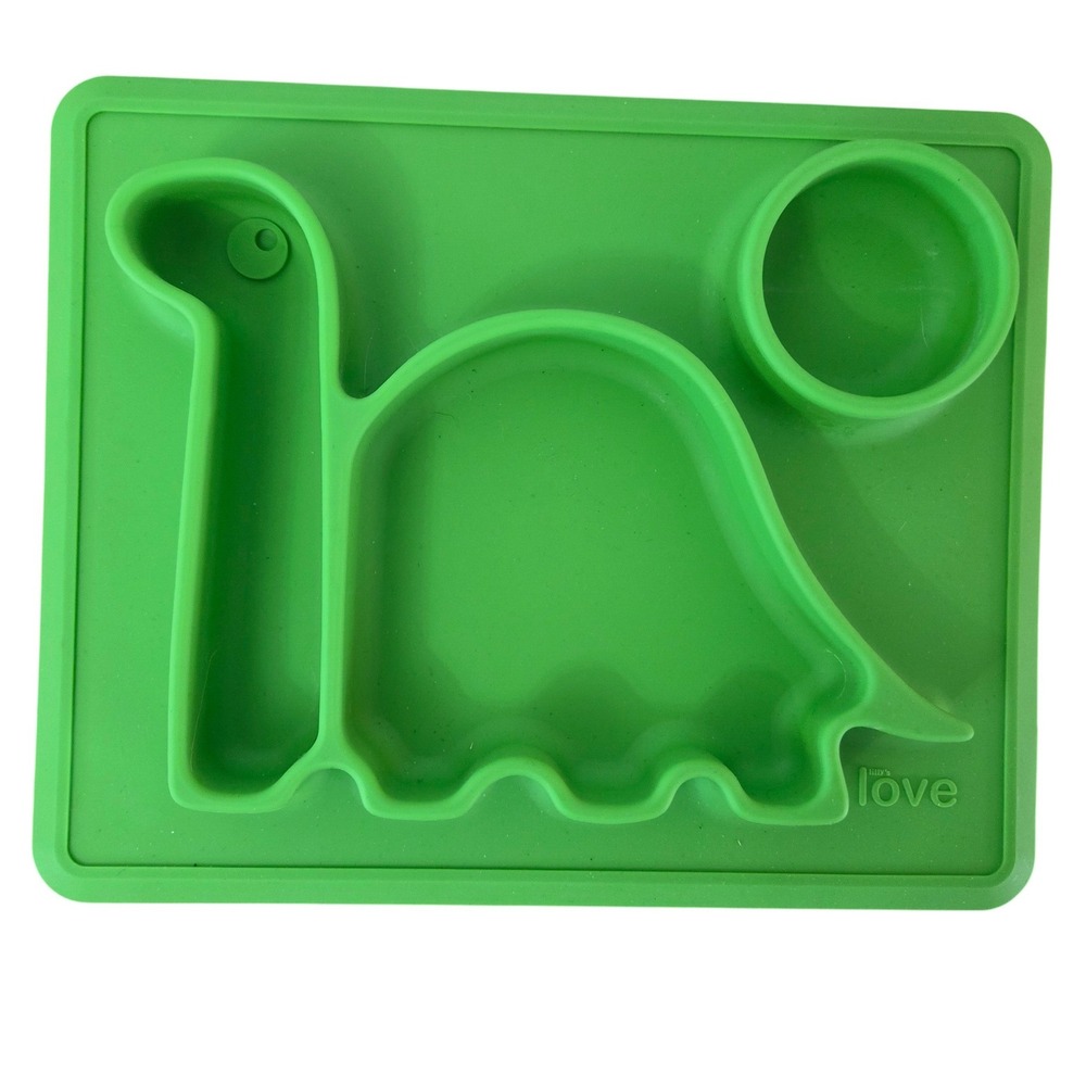 Silicone Eating Mat Toddler Dinosaur suction mat Lilys Love